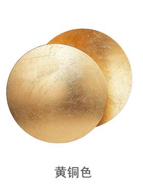 欧卧室艺床头灯客289厅背景创意个北性过道圆形设墙计师术月食壁