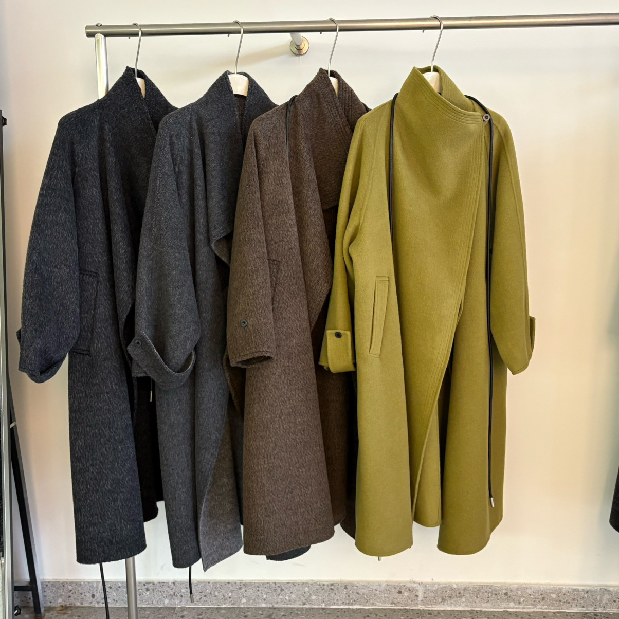 馨菲风立领宽松长款羊毛外套(配腰绳)（含100羊毛）M290,女装/女士精品,羽绒服,淘宝优惠券,粉丝福利购,淘宝优惠卷