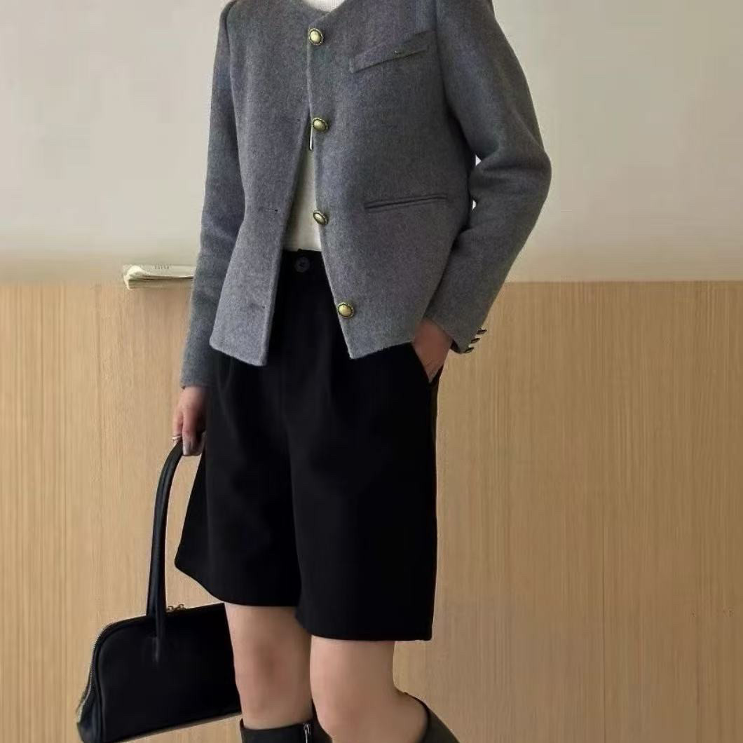 馨菲年终福利韩系简约时尚圆领羊毛外套（含100澳毛）n0999,女装/女士精品,羽绒服,淘宝优惠券,粉丝福利购,淘宝优惠卷