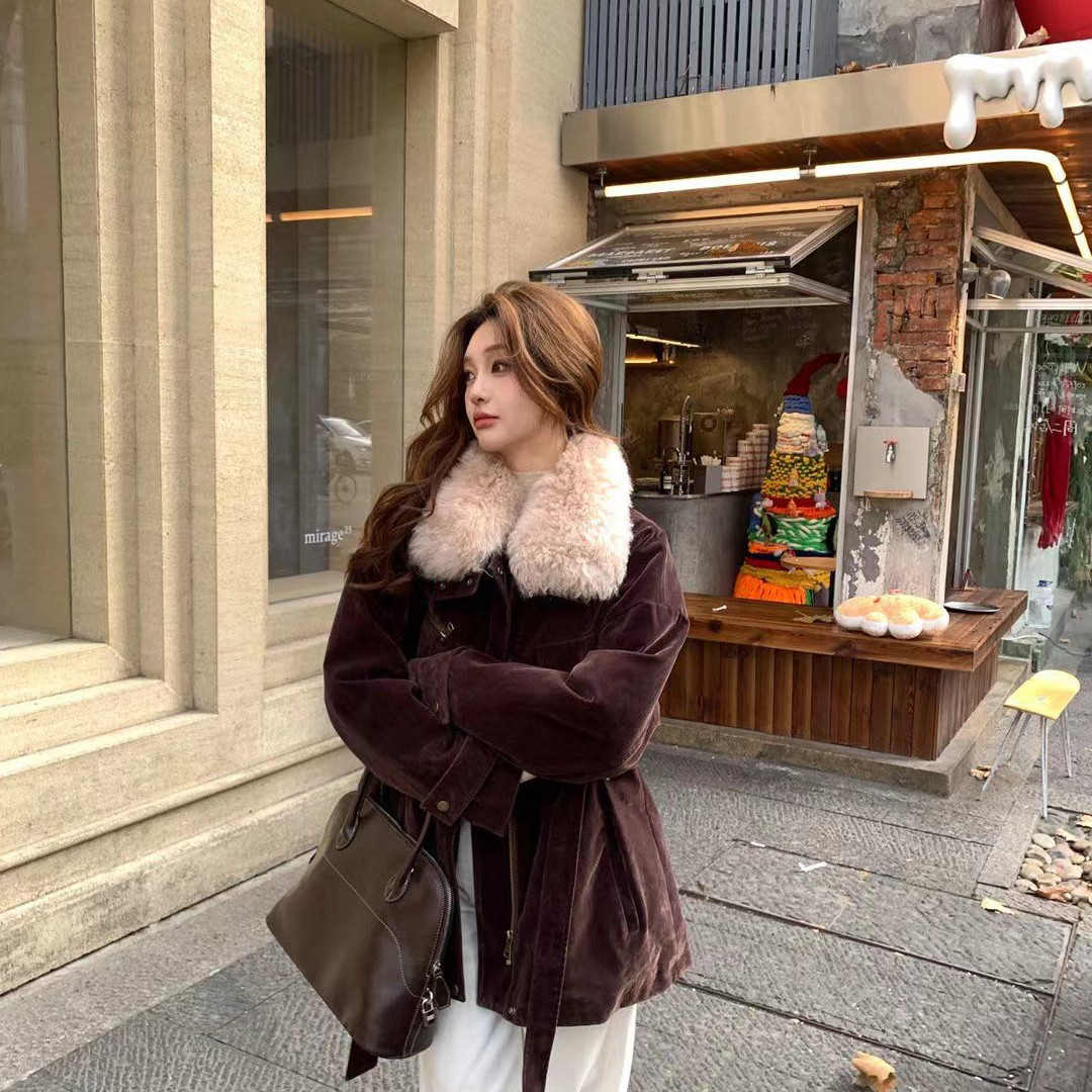 馨菲带收腰中长款保暖羽绒服外套(配可拆卸真羊羔毛毛领)2699,女装/女士精品,羽绒服,淘宝优惠券,粉丝福利购,淘宝优惠卷