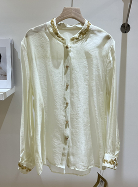 馨26年早春新中式国风气质百搭衬衫TDC-0758