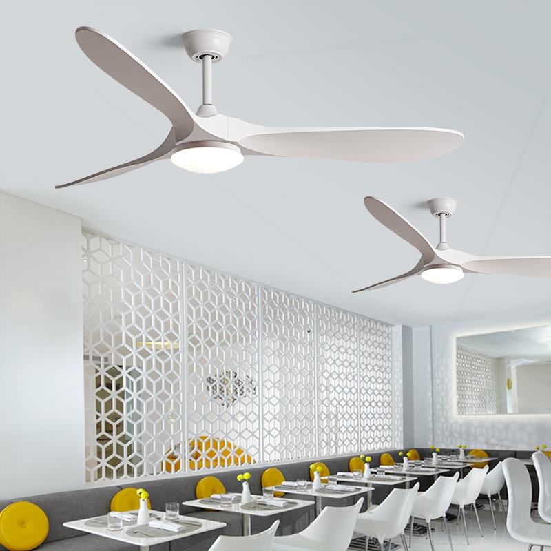 吊扇灯大风力北欧客厅美式复古工