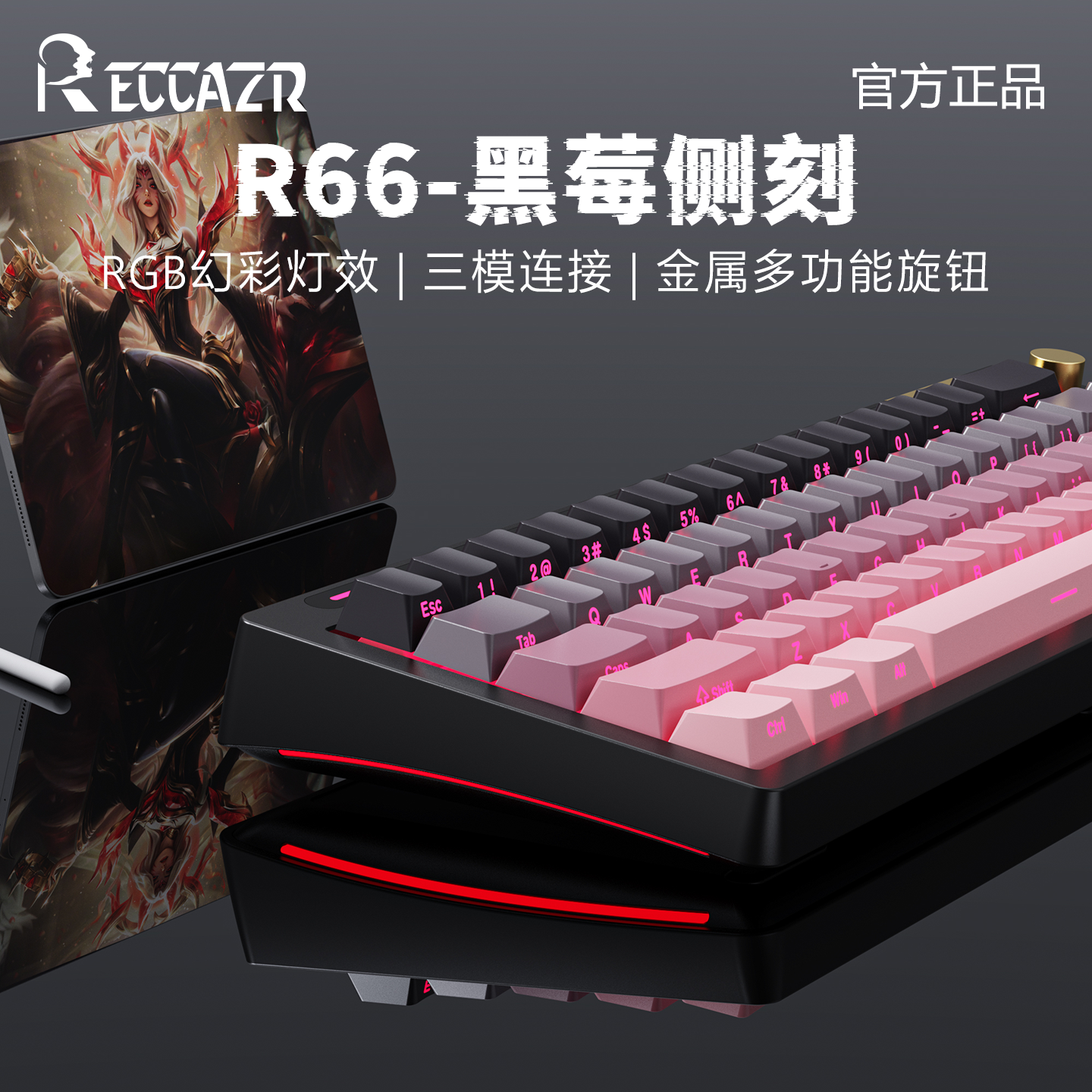 炫彩RBG灯条4000mAh电池