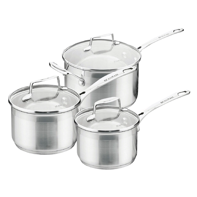 丹麦scanpan奶锅不锈钢婴儿辅食锅炖锅汤锅Impact系列锅具