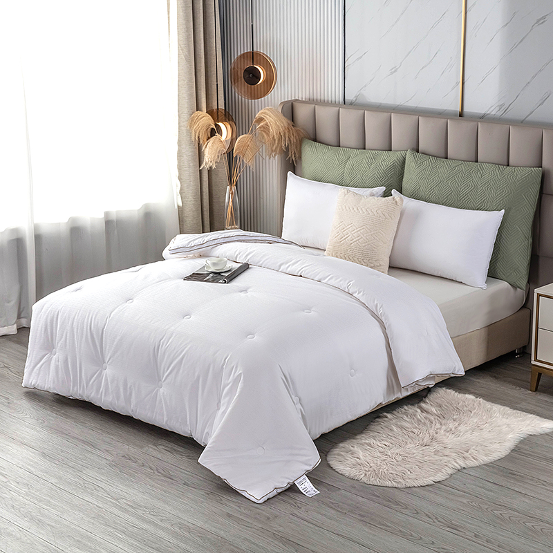 全棉大豆纤维被皇鲨加厚保暖冬被