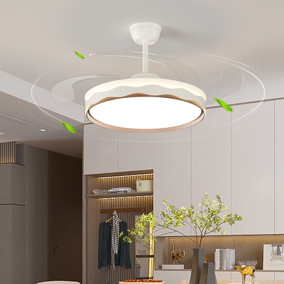2025新款家用隐形风扇灯客厅餐厅