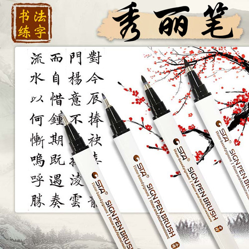 斯塔秀丽笔3751自带笔峰的笔