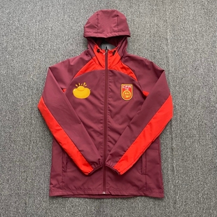 国足经典 25赛季 风雨衣外套全拉链夹克外套半拉链训练服 22和24