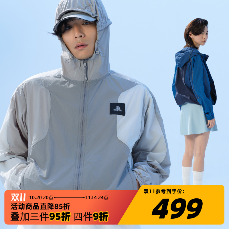 【正版授权】PlayStation联名吉考斯工业连帽皮肤防晒衣户外透气