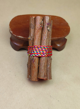 七根桃木五色线正宗东南桃树枝