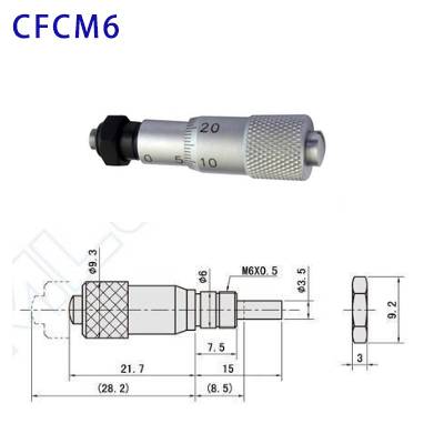 新款千分尺旋钮微分头 CFCC CFCM CFCY CFCR 6 CFCC13 CFCC25 CFC