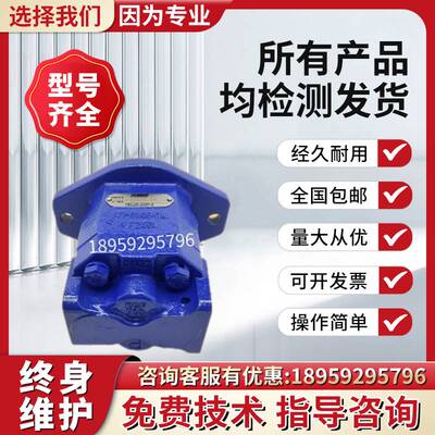新款天津PERMCO泊姆克齿轮泵P124-G10182LD-54G油泵P124A085A0ZA1