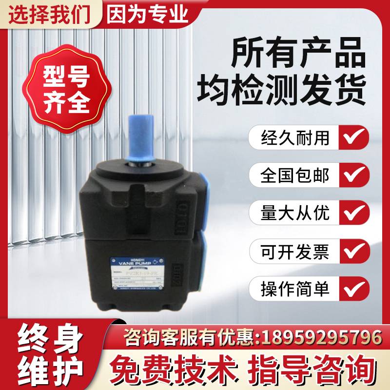 新款YLC/永灵叶片泵PV2R2-41F1 47 53 59 65 70 79 85 RAF液压泵