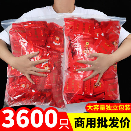 一次性手套独立包装食品级商用pe塑料手套大号加厚耐磨餐饮专用