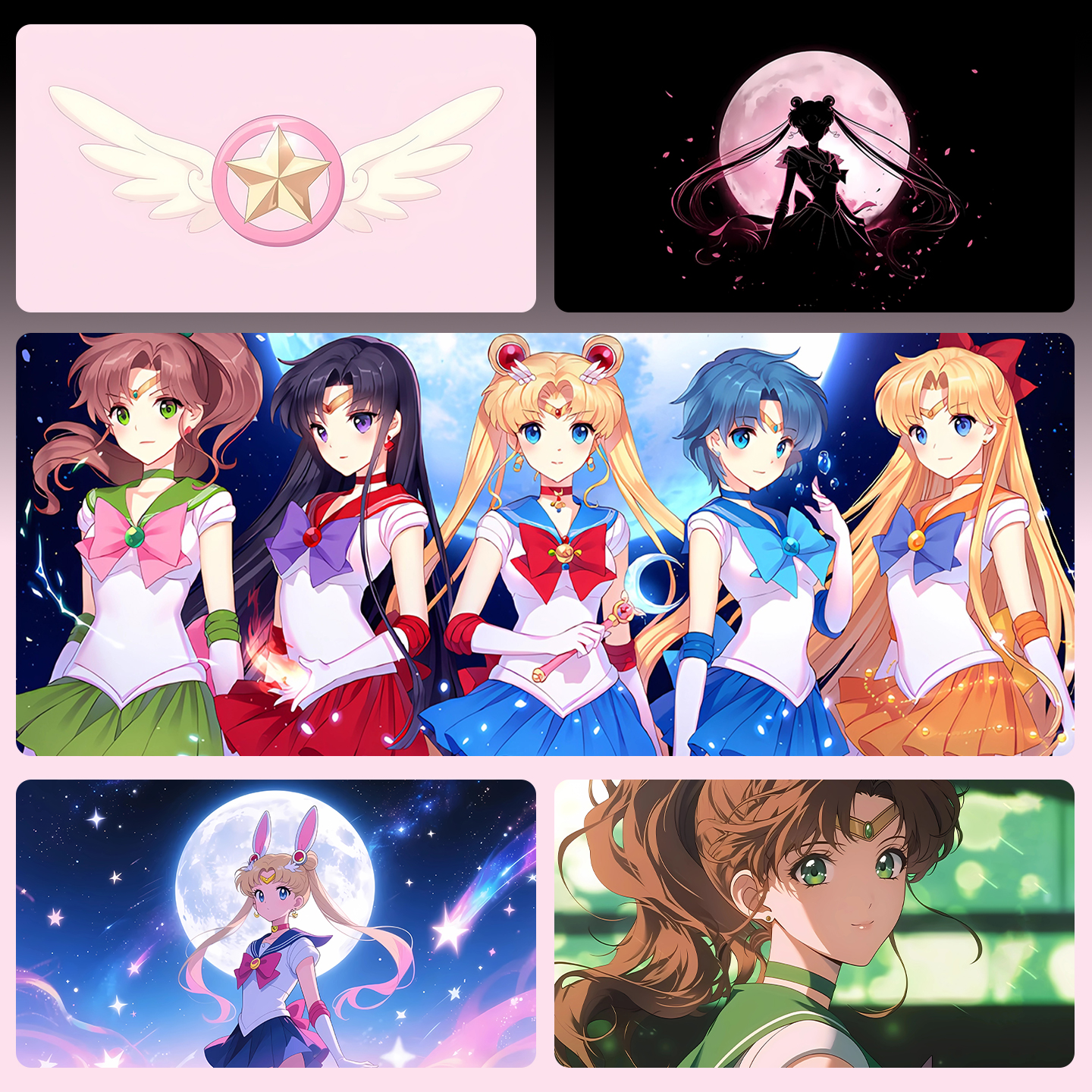 美少女战士鼠标垫超大号二次元