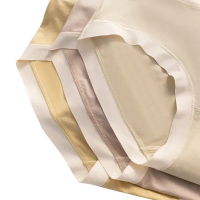 裆感女士桑蚕丝无痕云内裤舒适透气三角裤~女士氧护女高腰