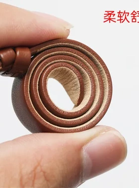 手环真皮手链女款一条过手表饰品皮带手腕带手环黄金时尚手带饰品