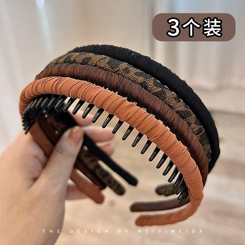 迪遇发箍布艺碎发整理头箍