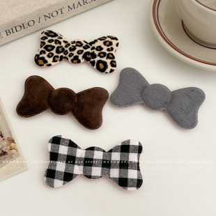 魔术贴成人刘海侧边发贴女2025新款蝴蝶结前额碎发贴整理神器发饰