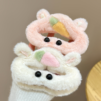 抓夹毛绒可爱高级感超大号鲨鱼夹