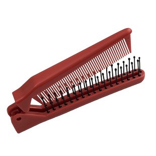 折叠梳子便携梳发神器儿童编发分线专用造型工具2023新款网红发梳