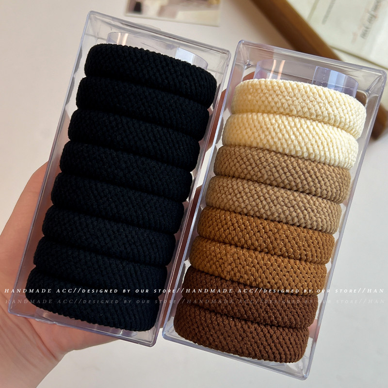 秋冬美拉德无接缝加宽加粗皮筋高弹力时尚简约头绳发绳扎头发耐用,饰品/流行首饰/时尚饰品新,发饰,淘宝优惠券,粉丝福利购,淘宝优惠卷