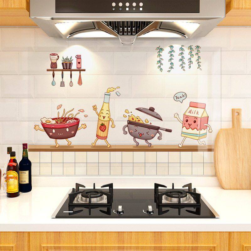 厨房防火阻燃透明厨房防油贴纸灶台耐温带胶厨房贴自粘发,家居饰品,软装墙贴,淘宝优惠券,粉丝福利购,淘宝优惠卷