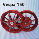 廠家12寸泰國(guó)Vespa150 批發(fā) 沖刺300摩托車輪轂維斯帕輪轂 春天
