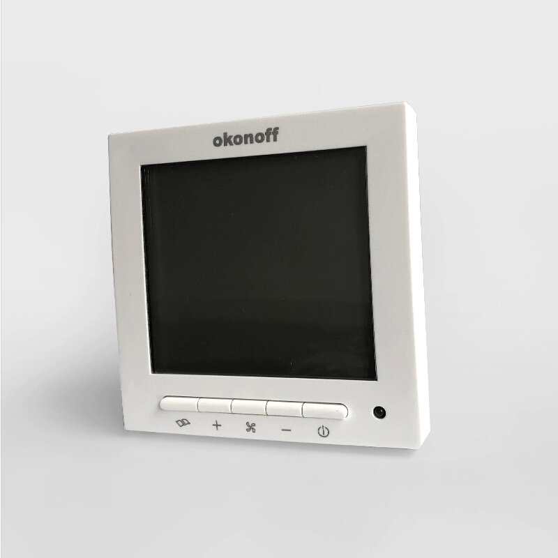 okonoff柯耐弗S600液晶温控器中央空调温控面板开关地暖控制面板