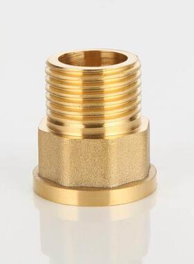 DG 全铜加厚内外丝变径接头异径转换直接1寸转4/6分大小水管配件