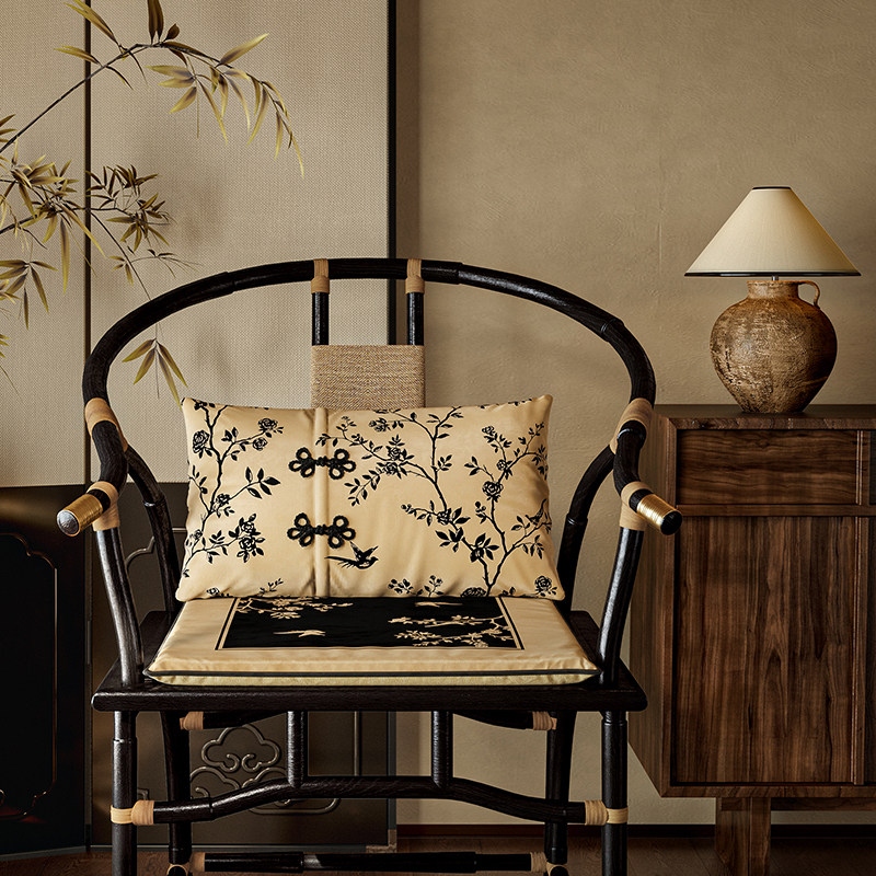 喜即闲花弄影冬季坐垫凳子套罩加厚椅垫防滑屁股垫餐桌椅子座垫子,居家布艺,椅垫,淘宝优惠券,粉丝福利购,淘宝优惠卷