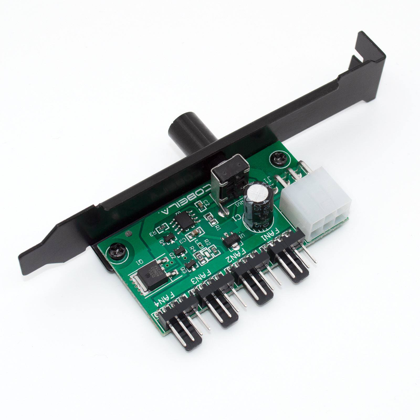 12v电脑风扇调速器 大功率散热风扇调速器 机箱风扇控速器 可关闭