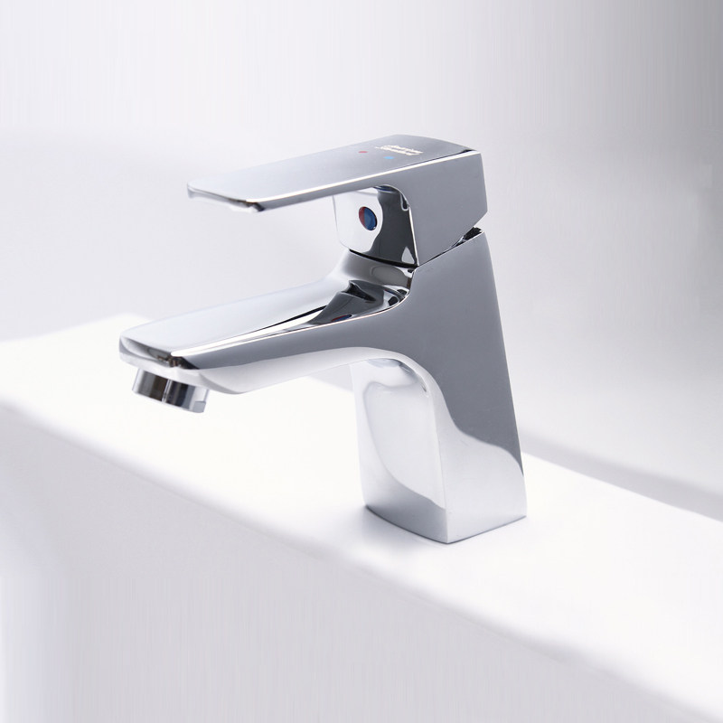 美标卫浴概念CF-0401方形面盆台上下盆冷热水单孔水龙头 FFAS0401