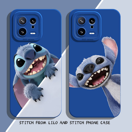 史迪仔手机壳适用小米15史迪奇14ultra新款13pro可爱12/11红米k80k70k60星际宝贝k50k40k90男note17/turbo4/3