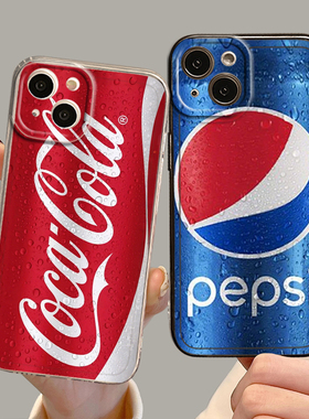 可乐汽水手机壳适用小米15夏天14ultra夏日13pro新款12/11红米k80k70k60至尊版k50k40s/k90/note17男turbo4/3