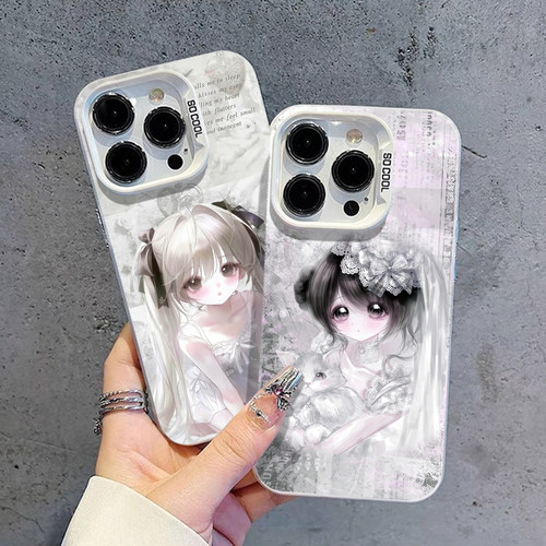 古早日系少女手机壳卡通