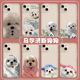 马尔济斯手机壳适用苹果15promax可爱iPhone14狗狗12mini小狗13情侣11趣味8plus创意7p新款 17透明xr少女16