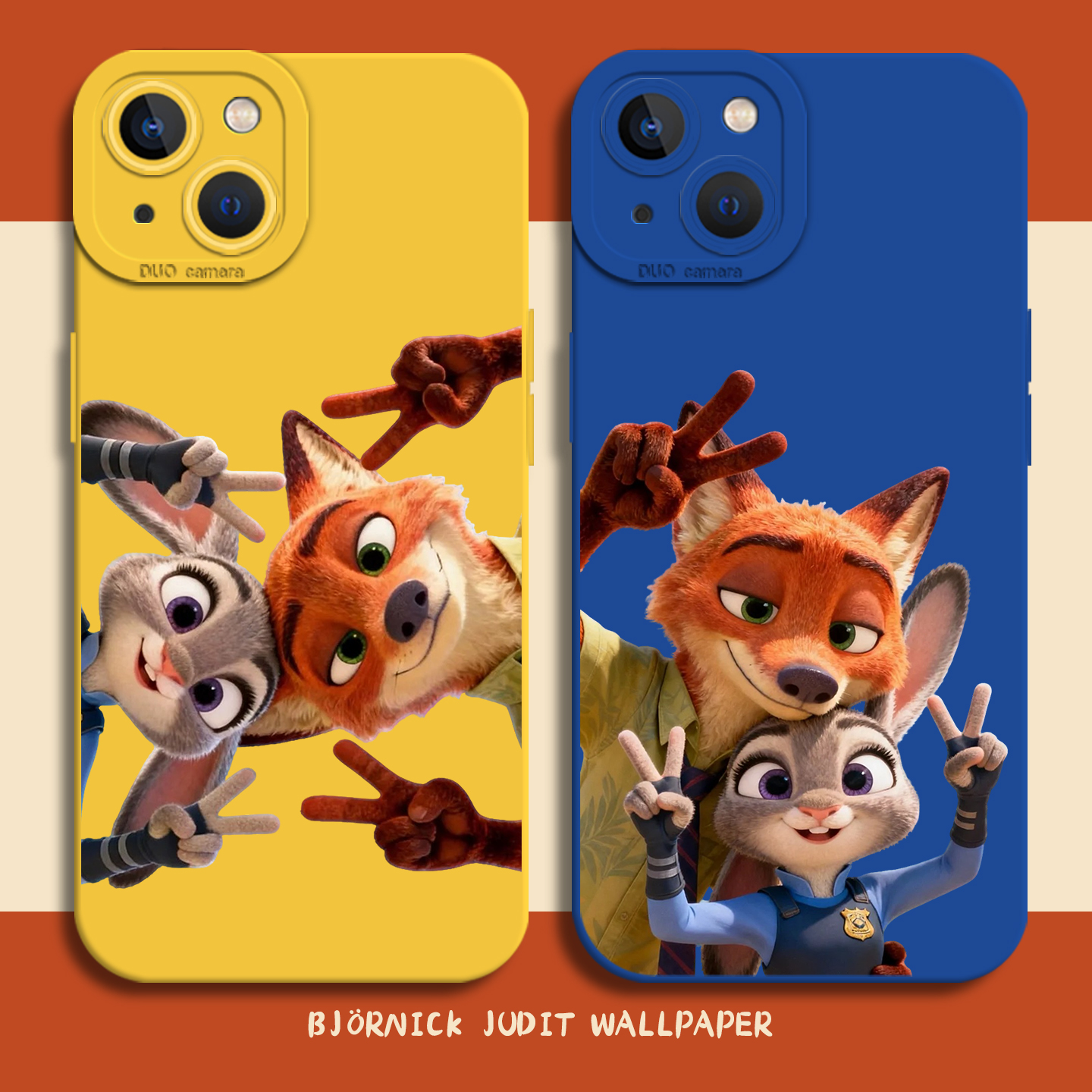 比耶尼克狐朱迪手机壳