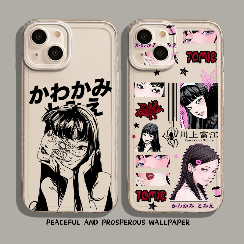 适用华为pura90promax手机壳mate80pro川上富江nova15动漫70日系p60二次元50少女40周边30女14/13/12/11/10/9