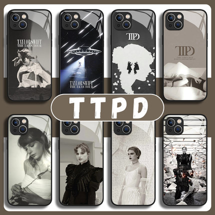ttpd适用苹果15手机壳华为mate60小米14霉霉iPhone13promax泰勒斯威夫特vivo/oppo套12荣耀11同款taylorswift