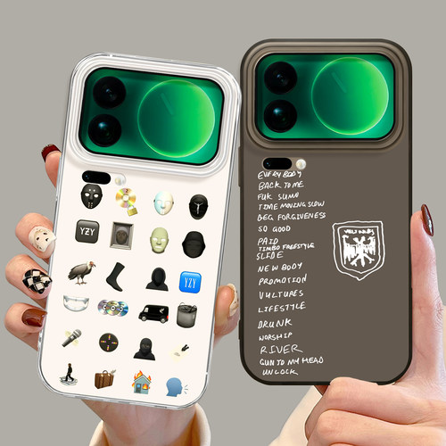 适用小米红米手机壳kanye
