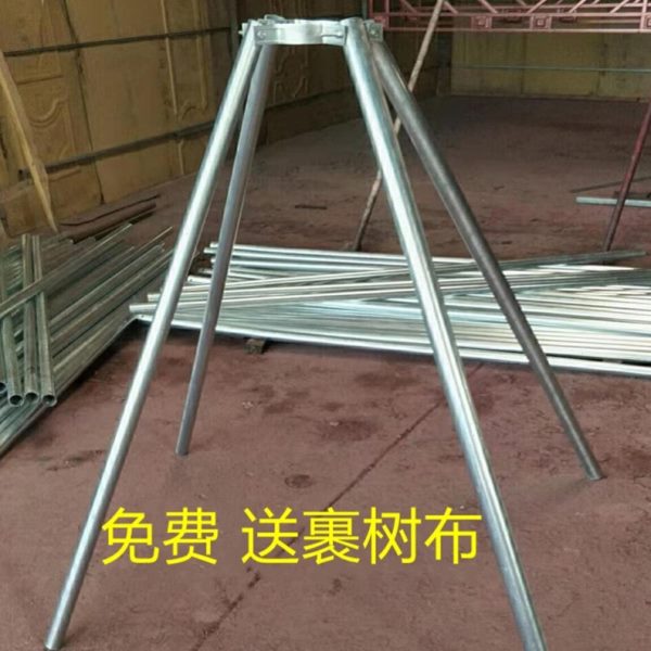 镀锌钢管树e木支撑杆园艺大树抱箍钢管松木行道树固定器套装三脚