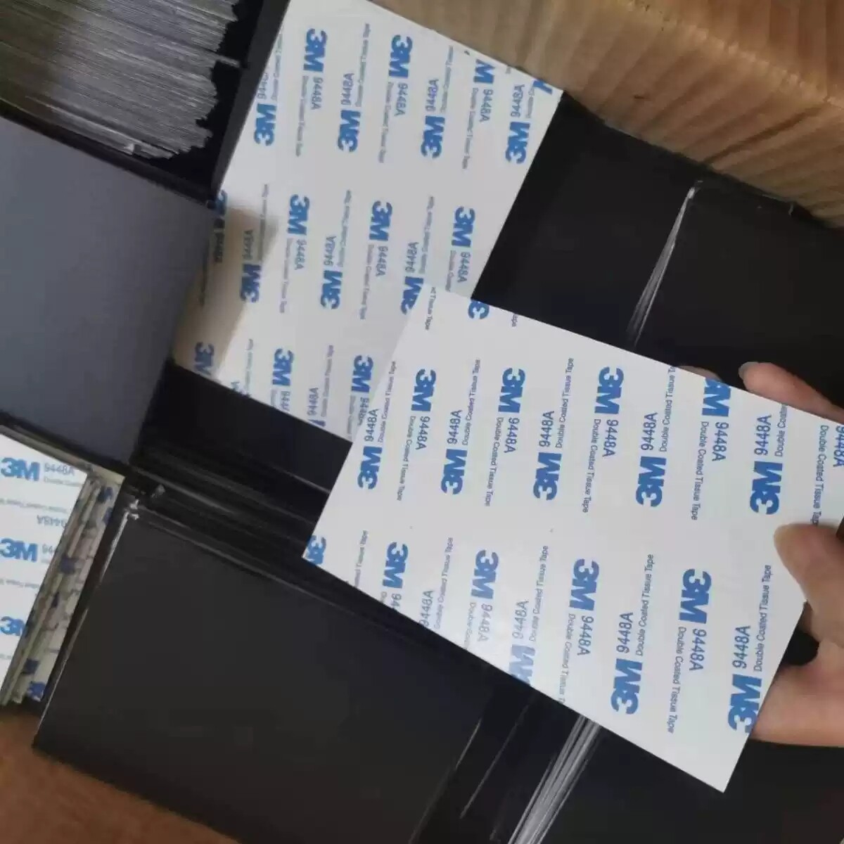 3M自粘PVC绝缘垫片光面可定制图片