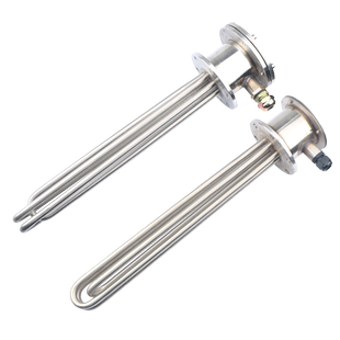 导热油电锅炉防爆法兰式加热管115法兰电加热棒发热管380V电热管