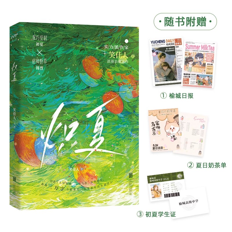 炽夏正版笑佳人原著完整无删减 讲述了一个关于重生领养和治愈的故事 晋江人气作者青春浪漫治愈之作 都市言情小说畅销书籍排行榜