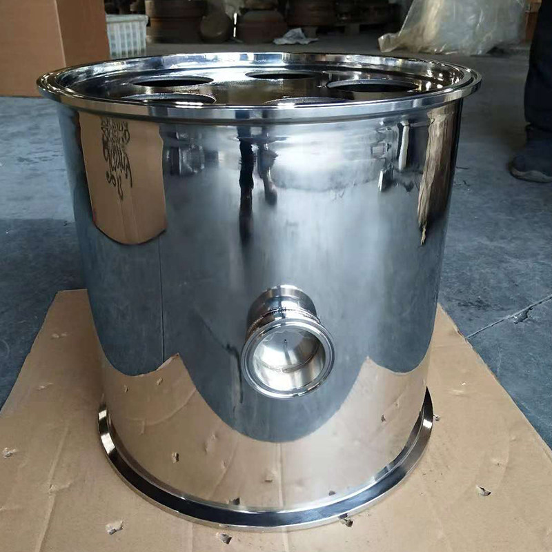 粉体过滤器中325粉桶 304 316 卫生级不锈钢 制药日化非标件定制