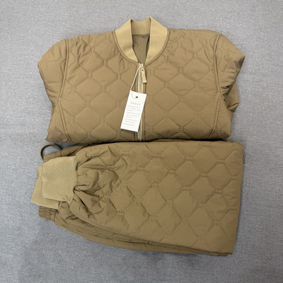 高原寒区巡逻防寒棉衣棉裤套装男