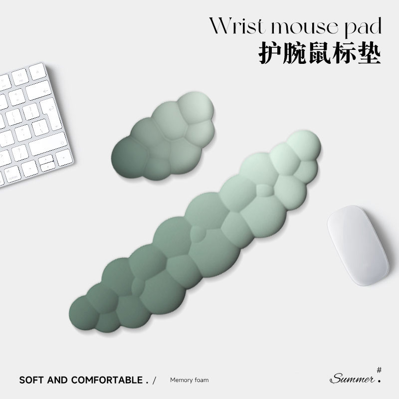 键盘记忆棉按摩手托缓解鼠标手