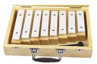 新款 奥尔夫5音敲琴打琴13音彩色铝板琴8音25音幼儿园教具打击乐器