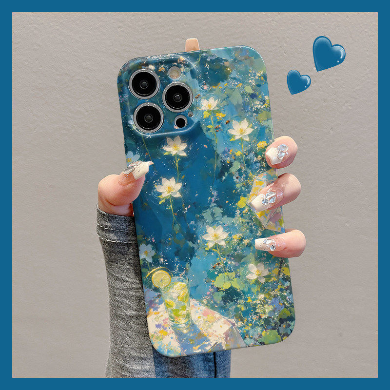 燎原涂鸦花朵湖泊适用苹果华为vivo小米oppo红米荣耀一加iPhone16手机保护壳15promax菲林14夏日i13新款12女m,3C数码配件,手机保护套/壳,淘宝优惠券,粉丝福利购,淘宝优惠卷